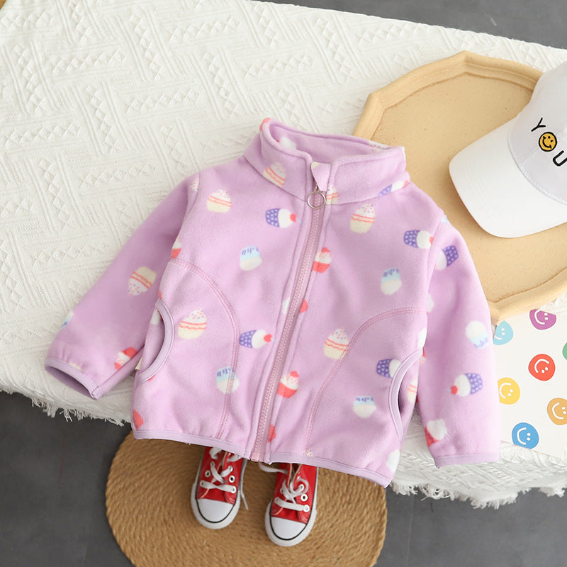 Children's Shake Pill Warm Coat